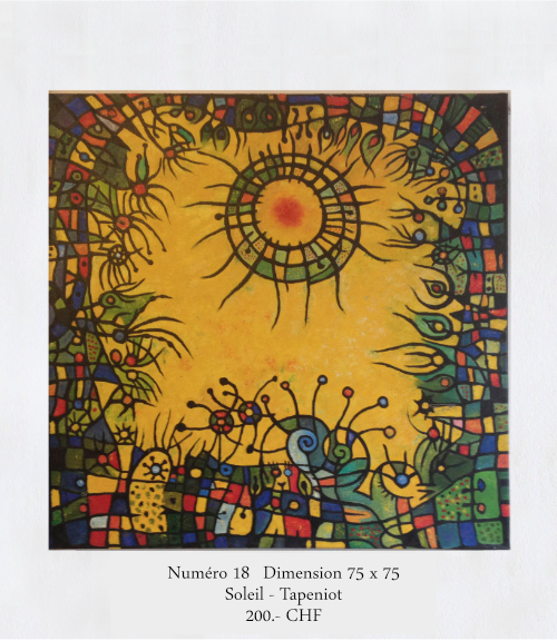 Soleil Tapeniot Peinture
