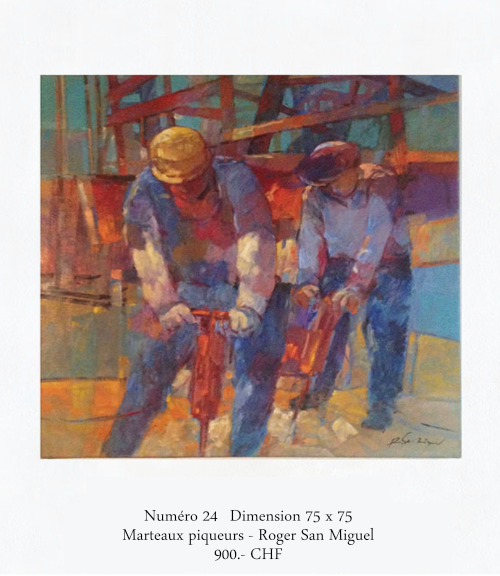 Marteaux Piqueurs Roger San Miguel Peinture