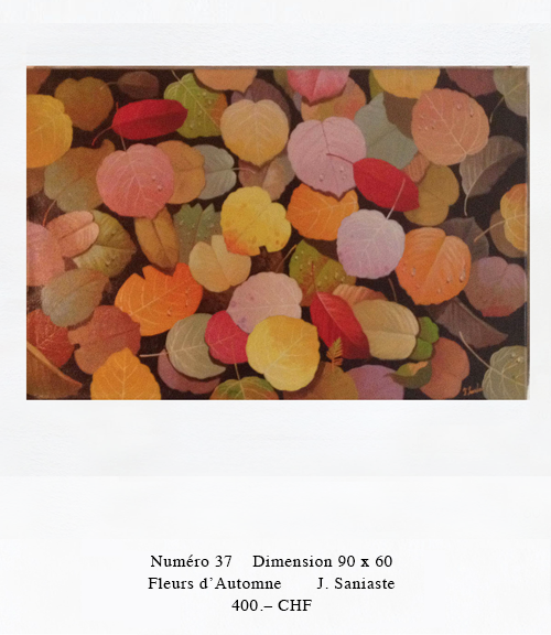 Fleurs d'automne Peinture