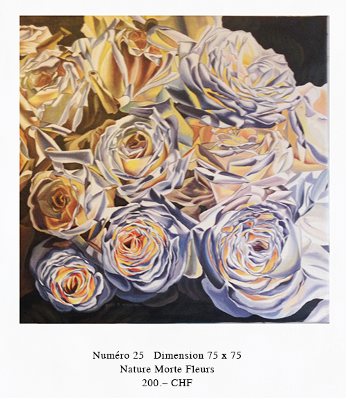 Nature morte fleurs Peinture